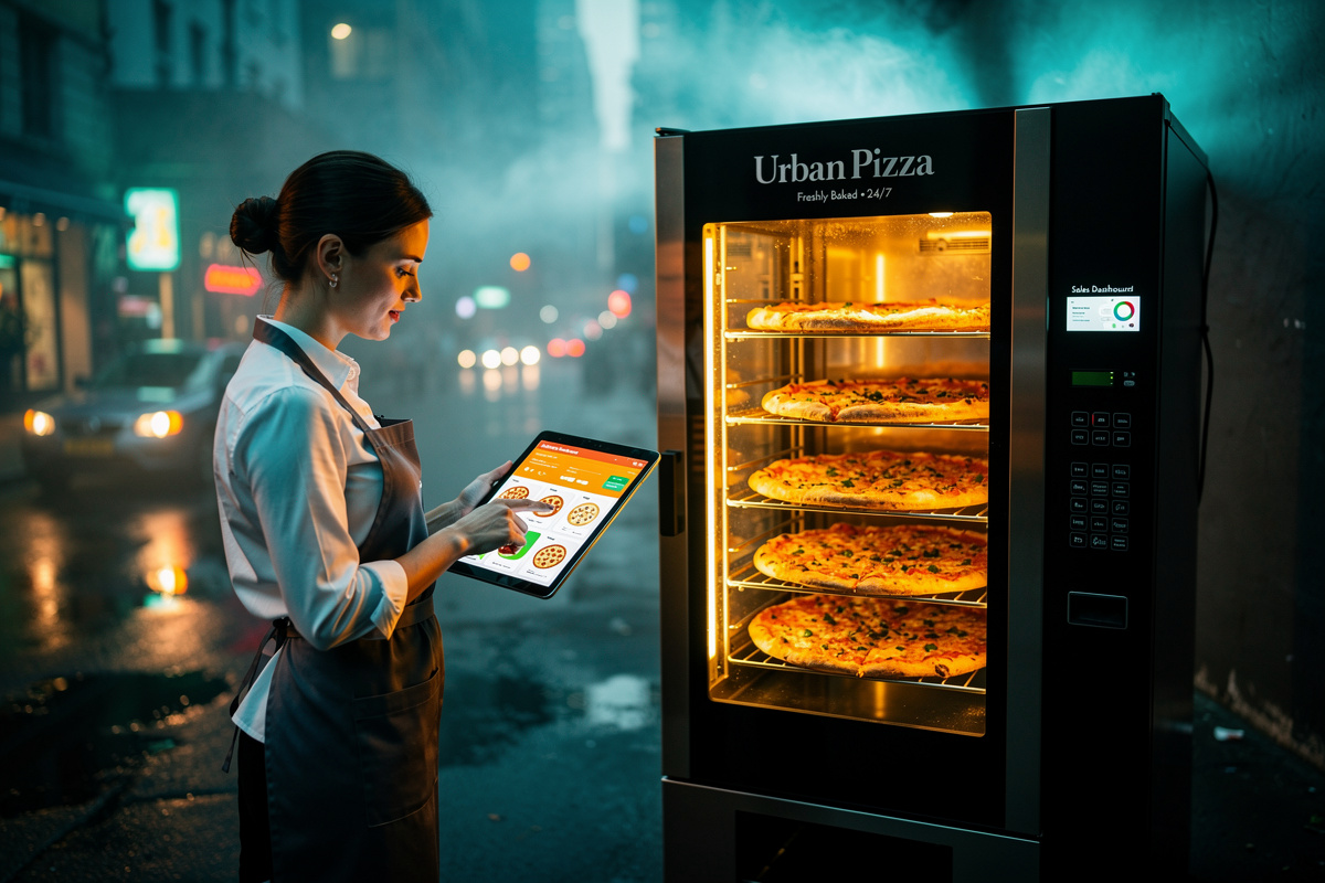 MyPizzaDoor Pro : piloter vos distributeurs automatiques de pizzas
