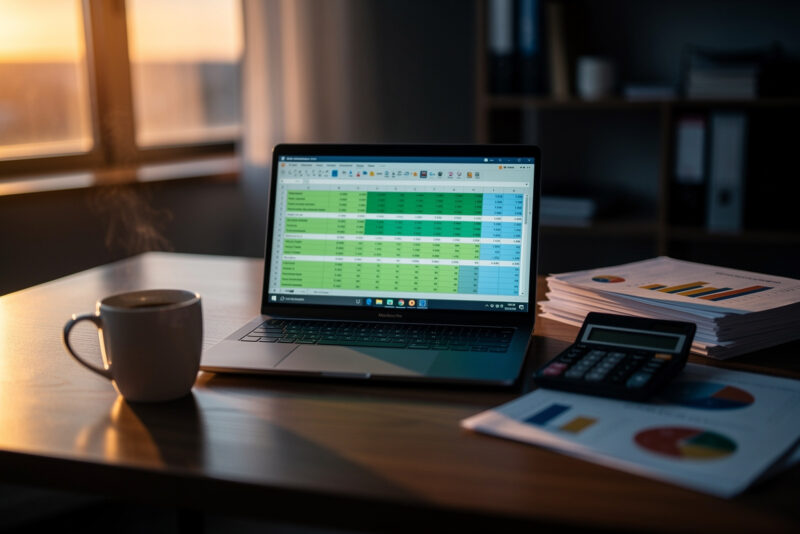 Modèle gratuit de compte de résultat prévisionnel pour Open Office